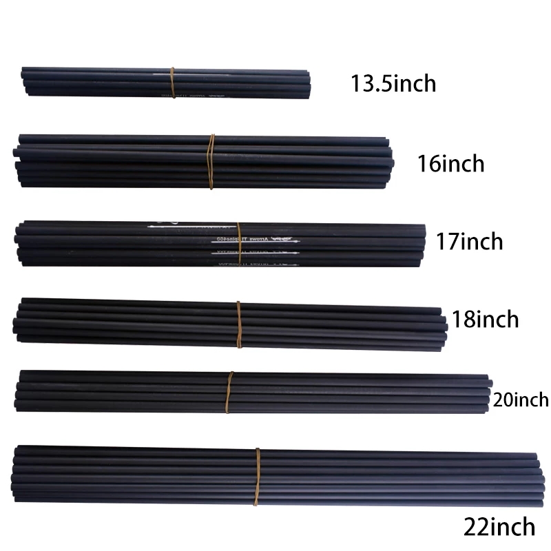 Crossbow Bolt Broadhead - 12PCS Crossbow Bolt Carbon Arrow Shaft