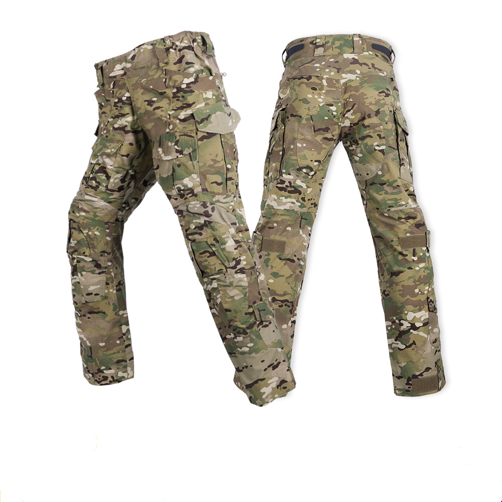 Hunting Outdoor Pants - Men Combat Pants With Knee Pads