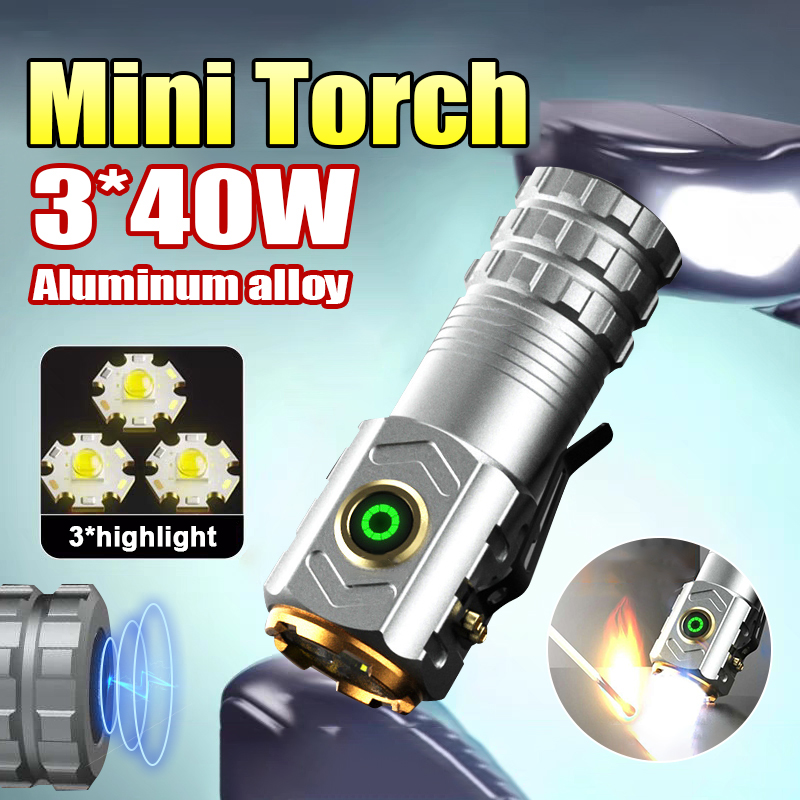 Outdoor Hunting Lights - Super Powerful Spotlight Ignition Flashlight Mini