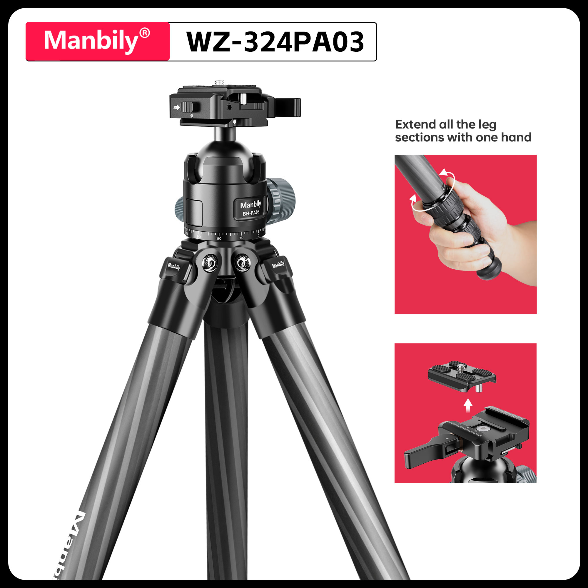 Manbily 158CM Heavy Duty Carbo - Outdoor Hunting Videos recension och pris