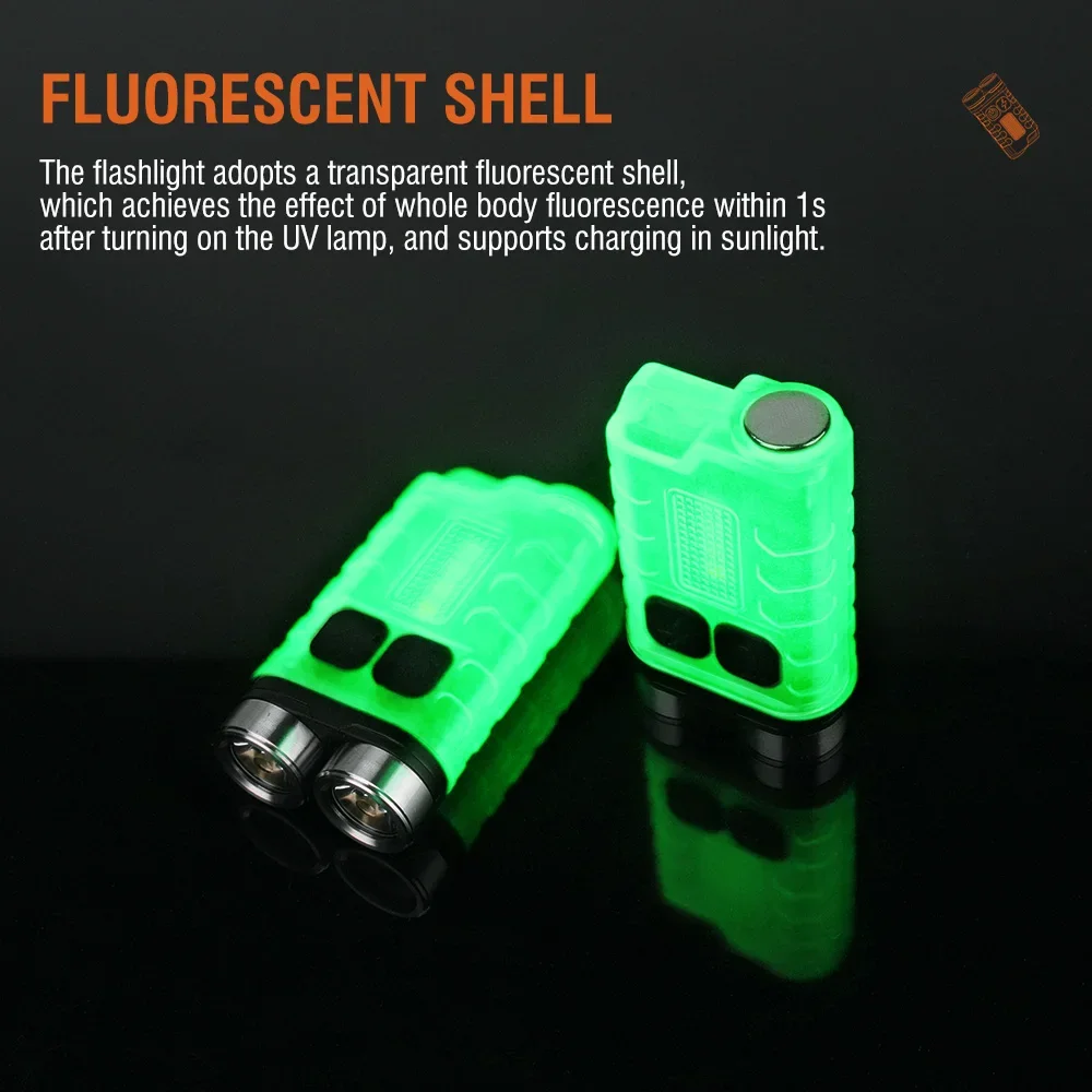 BORUiT V3 LED Keychain Portabl - Outdoor Hunting Lights recension och pris