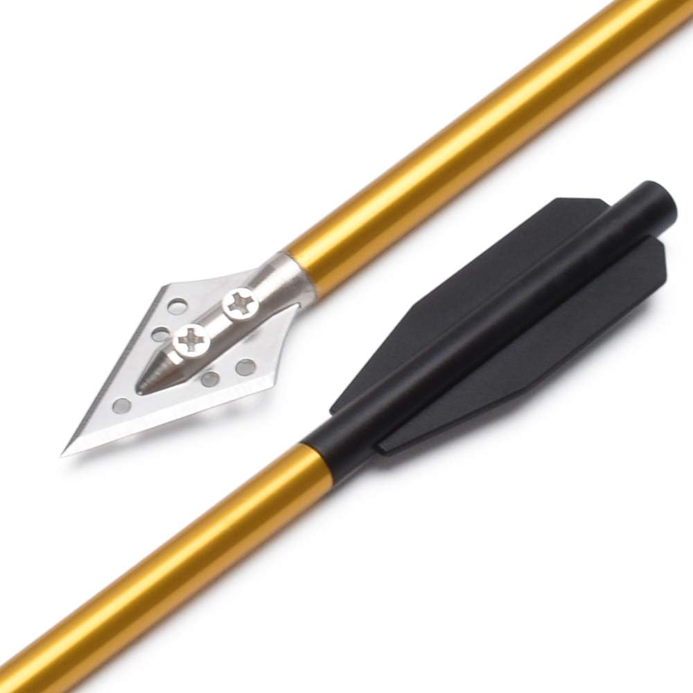 Aluminium Crossbow Bolts Arrow - Crossbow Bolt Broadhead recension och pris