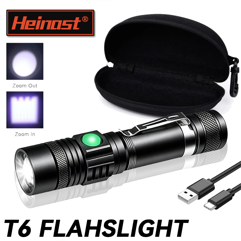 T6 LED Rechargeable Flashlight - Outdoor Hunting Lights recension och pris
