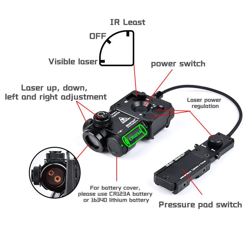 WADSN PERST 4 Flashlight Scout - Outdoor Hunting Lights recension och pris