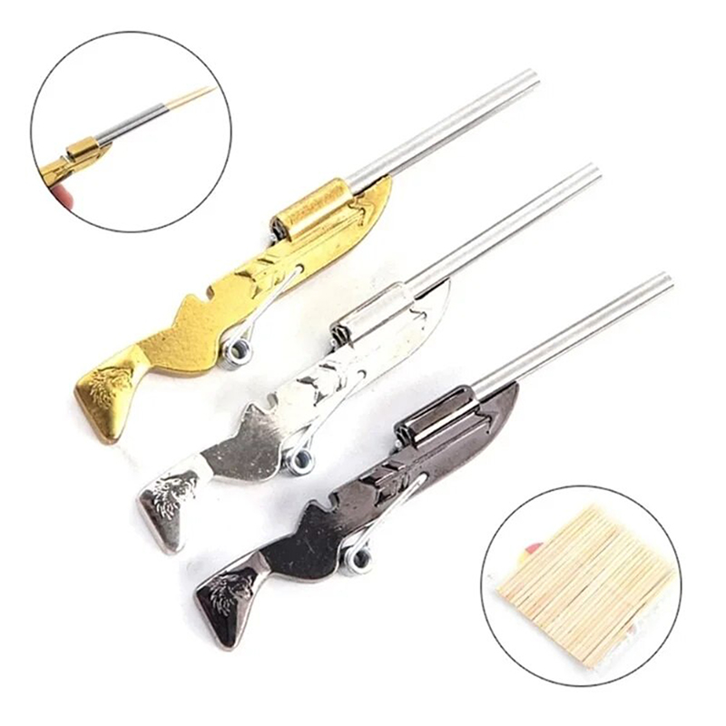 Mini Toothpick Gun Guntoy Toot - Outdoor Hunting Gifts recension och pris