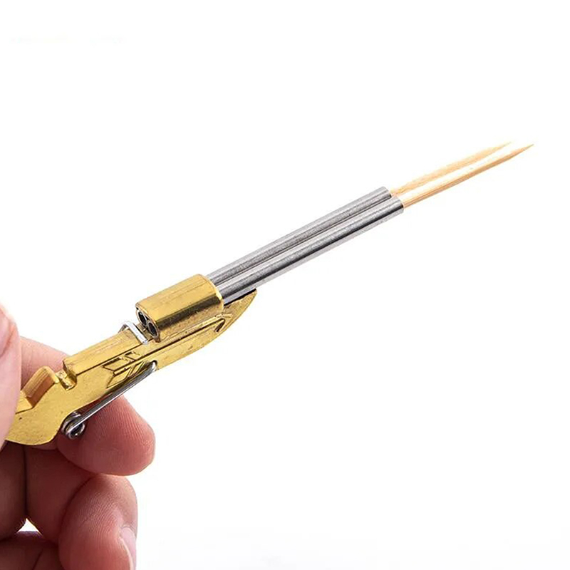 Mini Toothpick Gun Guntoy Toot - Outdoor Hunting Gifts recension och pris