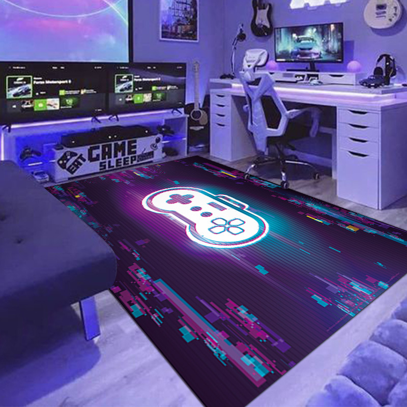 Funny Gamepad Area Rug I Pause - Outdoor Hunting Videos recension och pris