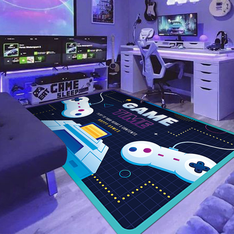 Funny Gamepad Area Rug I Pause - Outdoor Hunting Videos recension och pris