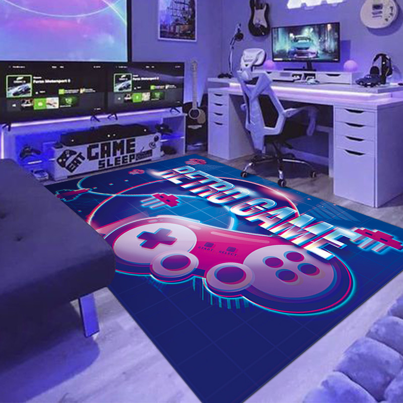 Funny Gamepad Area Rug I Pause - Outdoor Hunting Videos recension och pris