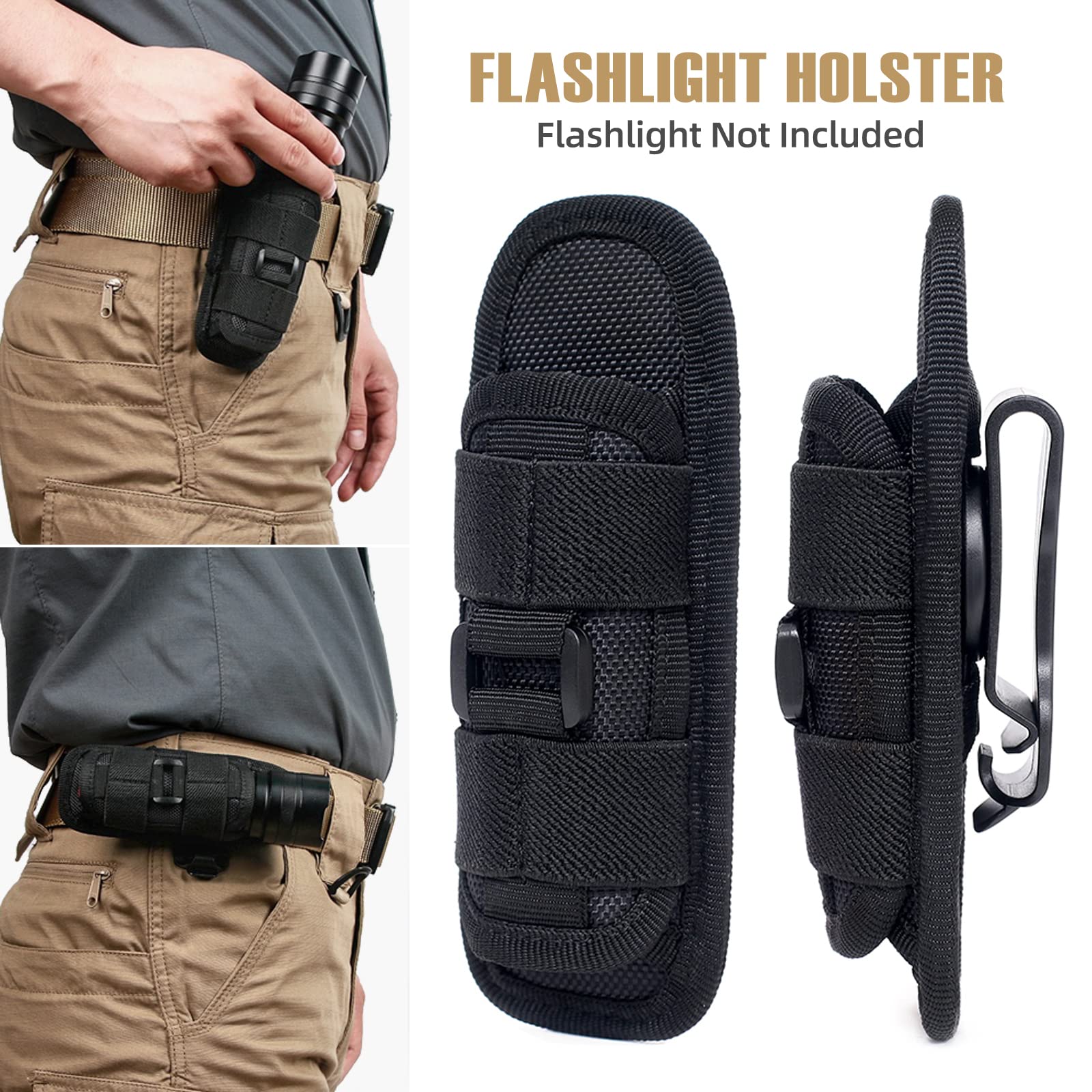 Tactical Flashlight Cover Nylo - Outdoor Hunting Lights recension och pris