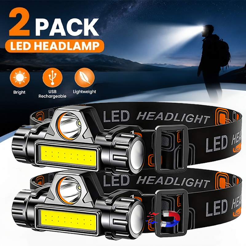 Super Bright LED Headlamp Rech - Outdoor Hunting Lights recension och pris