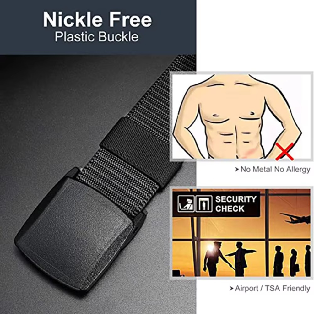 Military Tactical Nylon Belt M - Outdoor Hunting Events recension och pris