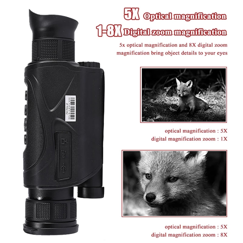 HD Digital Night Vision Monocu - Outdoor Hunting Videos recension och pris