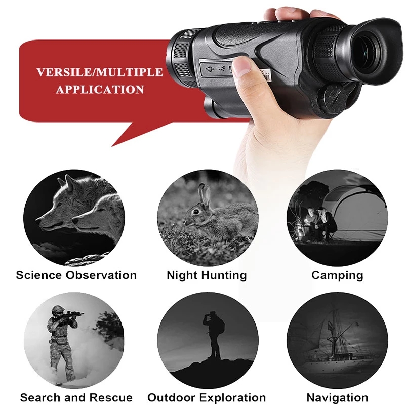 HD Digital Night Vision Monocu - Outdoor Hunting Videos recension och pris