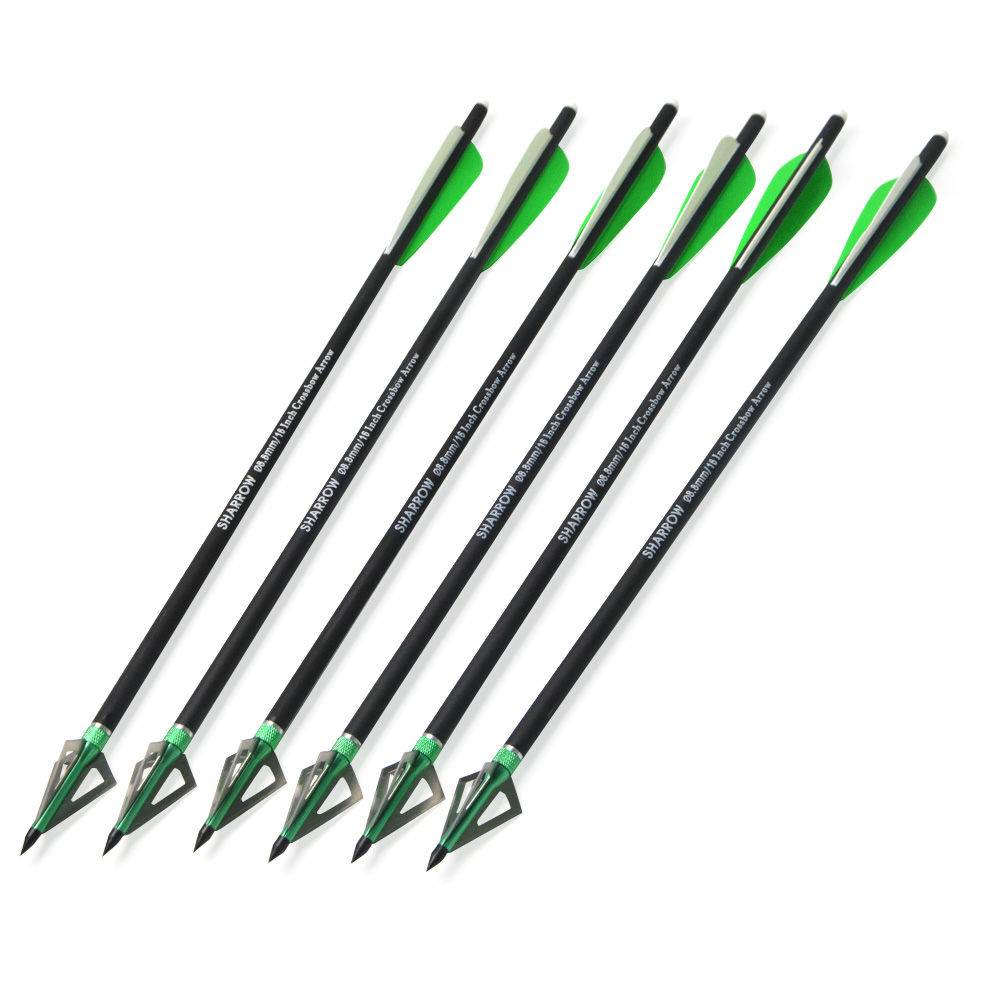 6/12Pcs 16/17/18/20/21/22 Inch - Crossbow Bolt Broadhead recension och pris