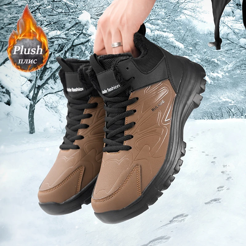 ELUVA Men Snow Boots Waterproo - Outdoor Hunting Lights recension och pris