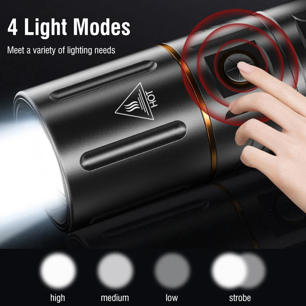 BORUiT Ultra Bright 3000LM LED - Outdoor Hunting Lights recension och pris