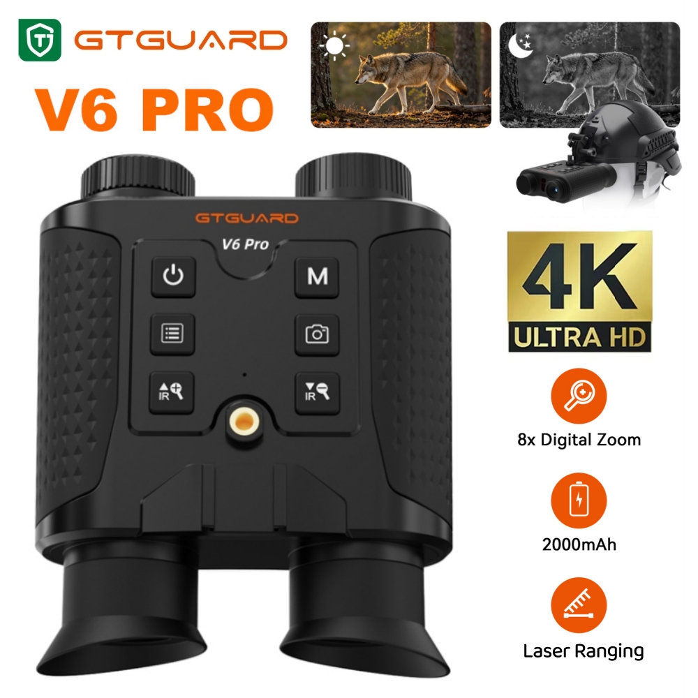 4K Night Vision Binoculars 8X  - Outdoor Hunting Videos recension och pris