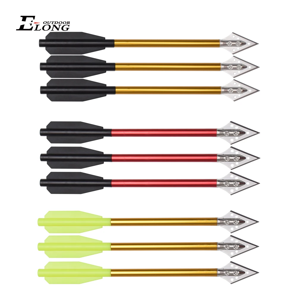 3PCS Aluminium Crossbow Bolts  - Crossbow Bolt Broadhead recension och pris